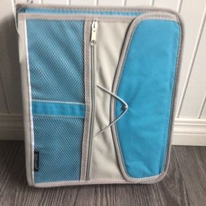 Large Zipper Binder - BNWT